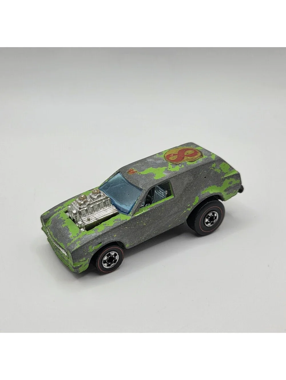 Hot Wheels Redline 1975 Poison Pinto Lime Green Vintage As/Is